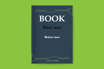 Vector creative and modern book cover design template