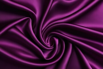 Fototapeta premium Luxurious Deep Purple Silk Texture for Sophisticated Background Design
