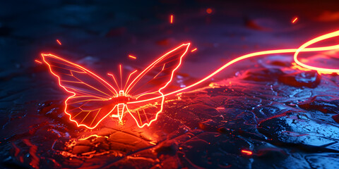 Digital Butterfly Image