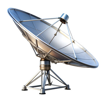 recommend clip art: Satellite antenna isolated