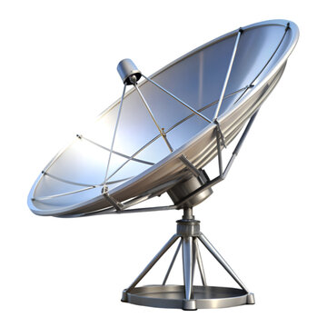recommend clip art: Satellite antenna isolated