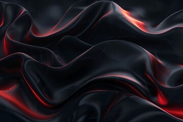 Obraz premium Abstract Dark Red and Black Swirling Pattern