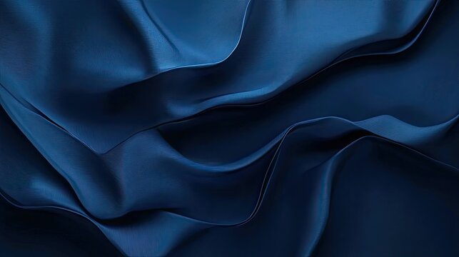 Deep blue monochrome background smooth and rich texture ideal for sleek visual content emphasizing clarity and sophistication