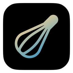 Editable whisk vector icon. Bakery, cooking, appliances, kitchenware, food. Part of a big icon set family. Perfect for web and app interfaces, presentations, infographics, etc