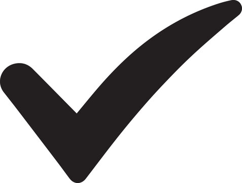 recommend clip art: Checkmark vector silhouette illustration logo art