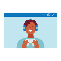 streamer gamer in the internet