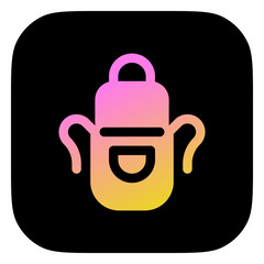 Editable apron vector icon. Apparel, gardening, cooking. Part of a big icon set family. Perfect for web and app interfaces, presentations, infographics, etc