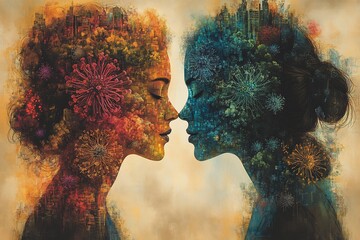 Vector art depicting the public health risks of air pollution with visuals showing the correlation between poor air quality and respiratory diseases advocating for clean air policies