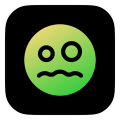 Editable scared face expression emoticon vector icon. Part of a big icon set family. Part of a big icon set family. Perfect for web and app interfaces, presentations, infographics, etc
