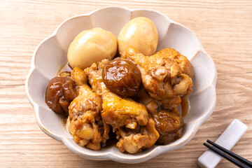 手羽元の梅酒煮