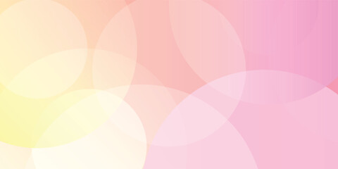 abstract background.modern.minimalist.pink and yellow gradations.circle effect arts modern background