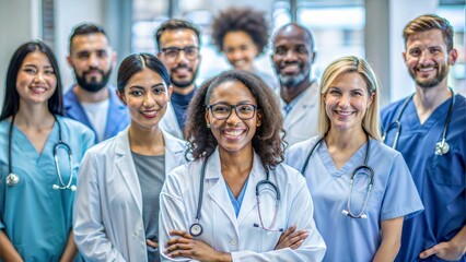 Medical Professionals: Portraits or candid shots of doctors, nurses, and healthcare workers in action.
