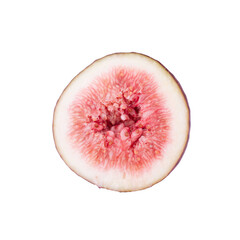 Fresh figs isolated on a white background