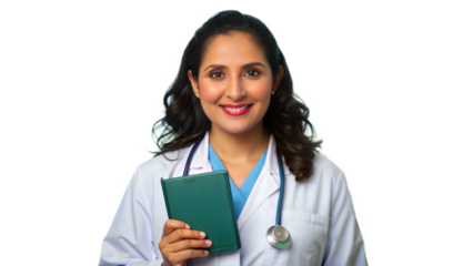 Latina medical nurse passport photo