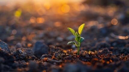 Growing artefact from olden times