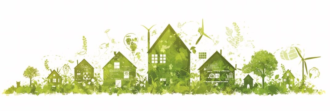 Vector infographic depicting the challenges of balancing economic growth with environmental conservation urging policymakers to adopt sustainable development strategies that prioritize both