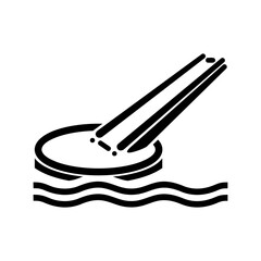 ISO emergency and first aid safety signs_marine evacuation slide symbol only