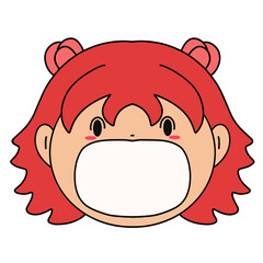 Cute name label,sticker name tag of cartoon animal character design  illustration. Isolated on Transparent Background
