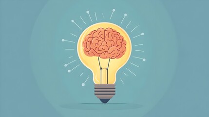 Illuminating Innovations:The Bright Spark of Creativity in a Lightbulb Brain
