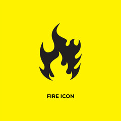 fire icon vector template, flames icon