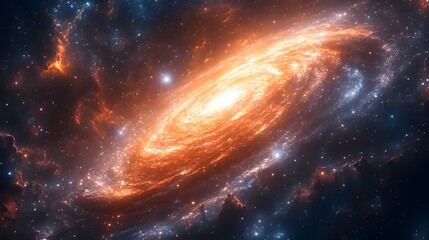 Immerse yourself in the shimmering cosmic vortex of this surreal space fantasy,blending digital impressionism with retrofuturistic influences.