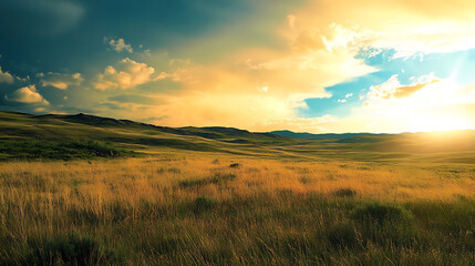 Fototapeta premium field nature