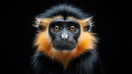 Obraz premium Golden Monkey Portrait