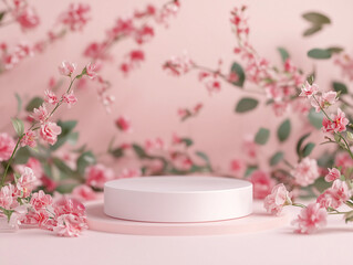 bouquet of flowers product podium