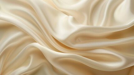 Obraz premium A soft, creamy beige background with a smooth texture, ideal for elegant and neutral branding with a timeless appeal.