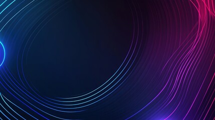 Neon Dreamscape: Where vibrant blue and pink neon lights dance in a mesmerizing swirl, creating a futuristic and abstract masterpiece. 