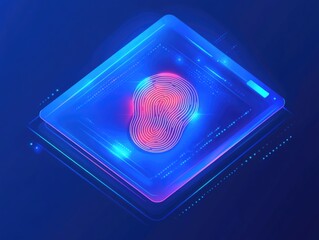 Fingerprint Glowing Box