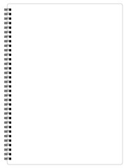 Empty notebook mockup vector eps 10