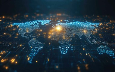 Global Strategy Unleashed: Economic Policies Shaping Regional Landscapes on Digital World Map