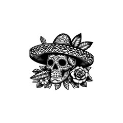Cinco de Mayo Mexican Skull - Celebrate with Iconic Sugar Skull Designs Cinco de Mayo Mexican skull, sugar skull design, Dia de los Muertos skull, Mexican skull art, Cinco de Mayo decorations, skull 
