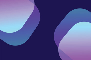 abstract geometric shape background. Cool flat vector design