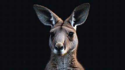 Fototapeta premium Close-up Portrait of a Kangaroo