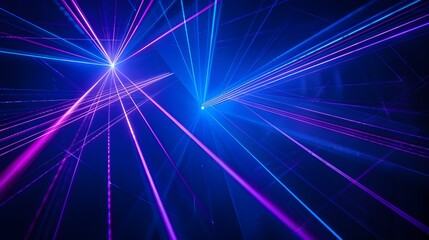 Abstract neon color glowing lines background.