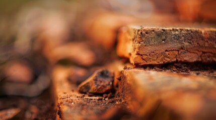 one weathered and rusted atop the other