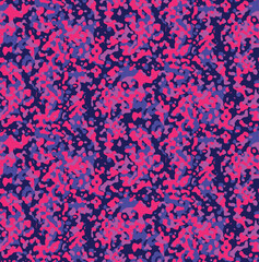 Seamless pattern with stained grunge camouflage. Abstract modern trendy print. Seamless pattern with neon spotted pattern illustration.