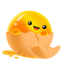 Cute egg faces. Cartoon funny doodle happy characters, easter egghead kawaii emoji flat comic emotion mascot kid stickers. 