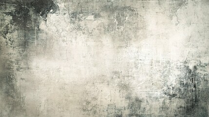 Fototapeta premium Grunge Texture: Abstract grey and white background with a distressed, vintage, and textured feel. 