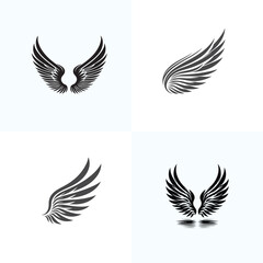 Vector wing set template