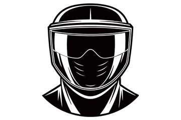 Creative medical instrument Silhouette Vector Art Illustration