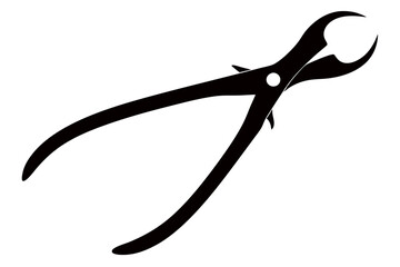 Creative medical instrument Silhouette Vector Art Illustration