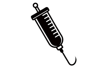 Creative medical instrument Silhouette Vector Art Illustration