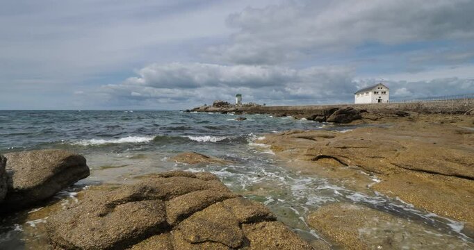 Pointe de Trevignon, Tregunc, Finistere department, Brittany, France