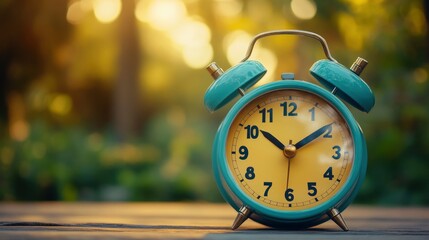 Clock / Time Management Concept with generative ai