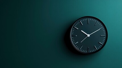 Clock / Time Management Concept with generative ai