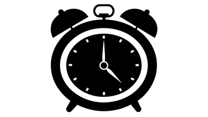 Alarm clock vector art and illustration