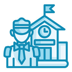 Building Security Icon